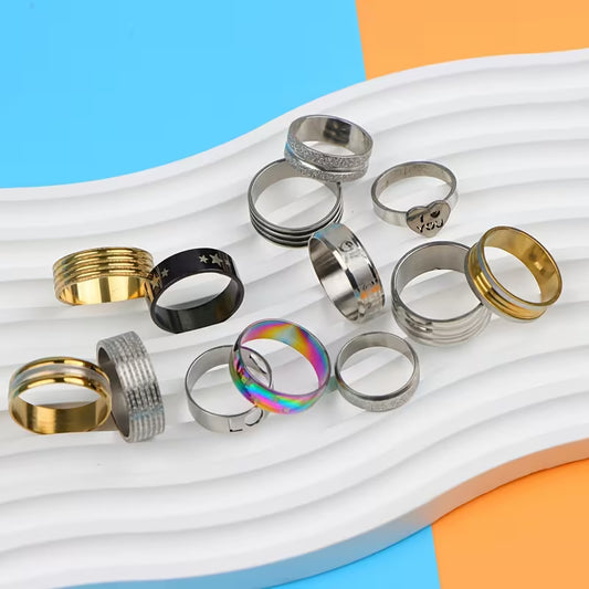 20PCS Stainless Steel Rings Set (Unisex) 👇