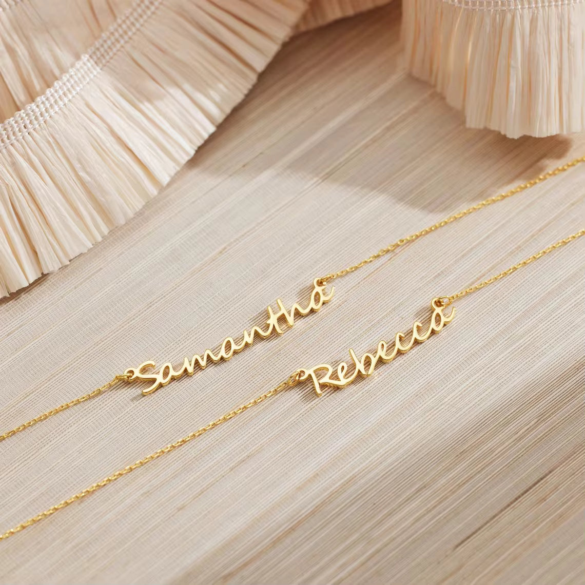 Custom Name Necklace – Stainless Steel Jewelry, Birthday & Mother’s Day Gift for Her