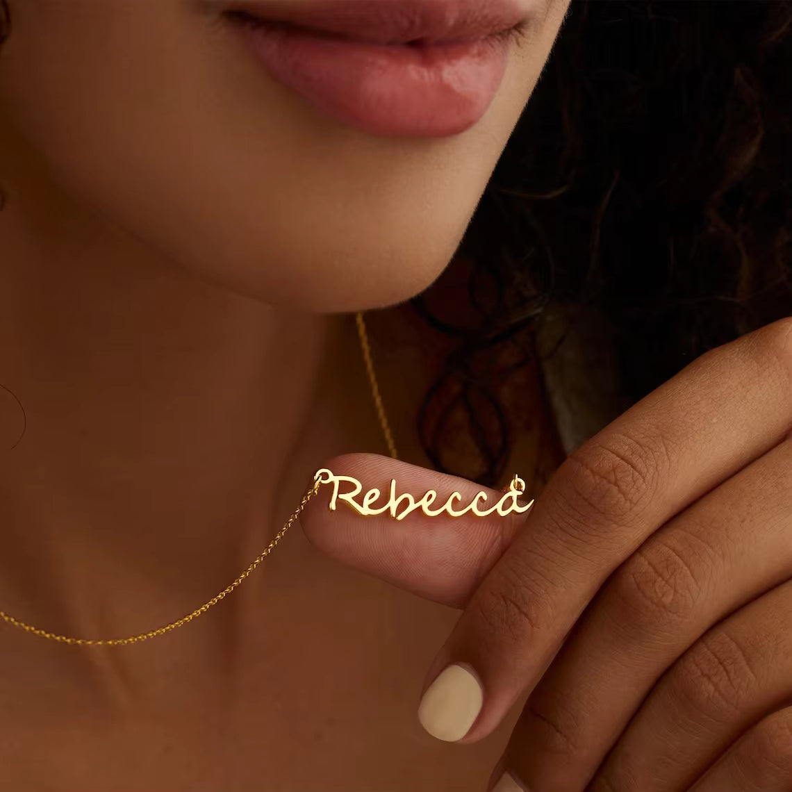 Custom Name Necklace – Stainless Steel Jewelry, Birthday & Mother’s Day Gift for Her