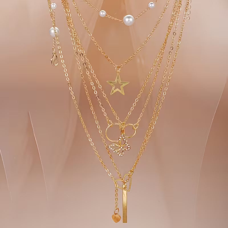 86PCS Women’s Fashion Jewelry Set – Elegant Necklaces, Earrings, Rings & Studs for Everyday Wear and Trendy Gifting (No Box)