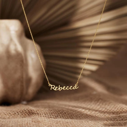 Custom Name Necklace – Stainless Steel Jewelry, Birthday & Mother’s Day Gift for Her